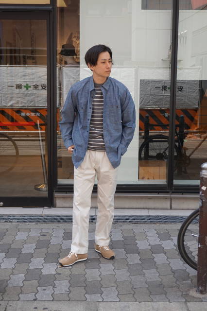 FILSON』（フィルソン） シャンブレイ シーピーオー シャツ