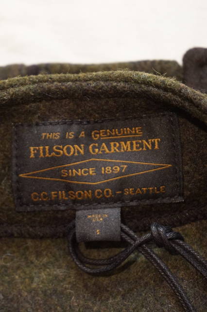 FILSON』（フィルソン）マッキーノ・ウール・ベスト アメリカ製