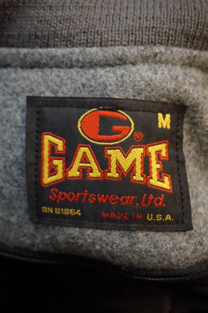 GAME SPORTSWEAR』(ゲームスポーツウェア) スタジアムジャンパー