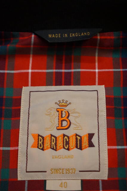 BARACUTA 』(バラクータ）G9 クラッシック ハリントンジャケット DK